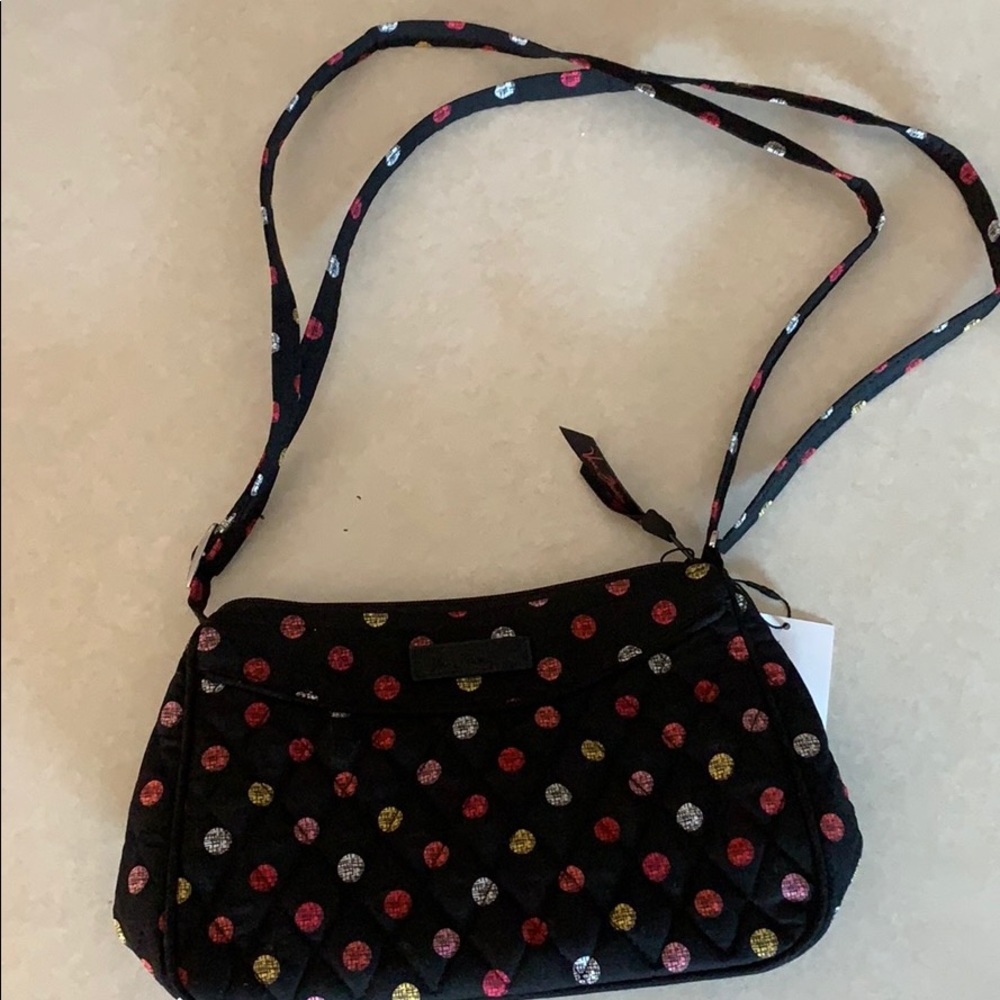 Vera Bradley little cross body in Havana Dots